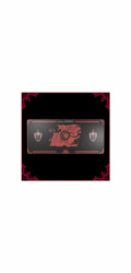 LEXIP X GAME OF THRONES Black Lights XXL Mousepad