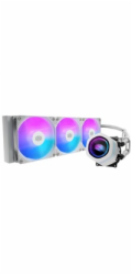 Cooler Master vodní chladič MasterLiquid Core Nex Digital 360 White ARGB, 3x 120mm, ARGB, LGA1851, AM5, Bílá