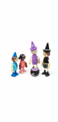 Bigjigs Toys Sada panenek do domečku Pohádkové bytosti