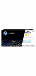 HP 655A Yellow Original LaserJet Toner Cartridge (CF452A) (10,500 pages)
