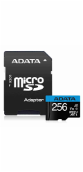 ADATA MicroSDHC karta 256GB UHS-I Class 10, Premier + adaptér