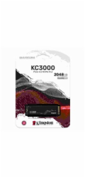 Kingston SSD 2TB (2048GB) KC3000 M.2 2280 NVMe PCIe Gen 4 (R 7000MB/s; W 7000MB/s)