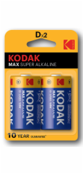 Baterie Kodak D / R20 2 ks.