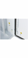 XtendLan Venkovní rozvaděč pro 19", 12U, hloubka 420mm, IP55, 3-bodový zámek, šedý