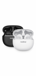 Sluchátka Niceboy HIVE Pins 3 ANC White