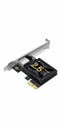 TP-Link TX201 PCIe adapter (1xPCIe2.1,1x2,5GbE)