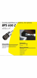 Klingspor kartáč 22 mm BPS600Z kroucený nerezový drát