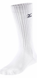 Mizuno Dlouhé volejbalové ponožky Mizuno, bílé, XL / 44-46