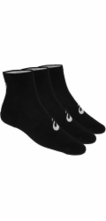 Asics 3PPK Quarter Socks černé, velikost 35-38 (155205-0900)