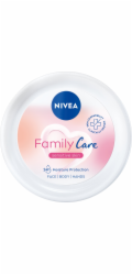 Nivea Family Care Sensitive Skin lehký hydratační krém na obličej, tělo a ruce 450 ml