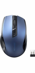Ugreen Přenosná bezdrátová myš Mouse UGREEN MU006, 2,4 GHz (modrá)
