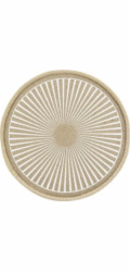 Douceur d`Interieur Manuál pro interiérového designéra: KULATÁ PLACEMASTER SOLEIMIO CREAM, PRŮMĚR 38