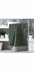 Douceur d`Interieur Interiérový design BELINA RUČNÍK - Zelený 50x90