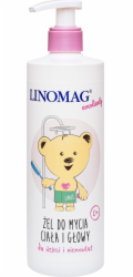 Linomag LINOMAG - GEL NA UMÝVÁNÍ TĚLA A HLAVY PRO DĚTI A KOJENCE 400ML;/K092/