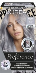 L’Oreal Paris L'Oréal Paris Barva na vlasy Loreal Preference Vivid Colors č. 10.112 Stříbrnošedá (Soho) 1 balení