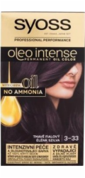Schwarzkopf Schwarzkopf Syoss Barva na vlasy Oleo 3-33 bohatá švestka 1 bal.