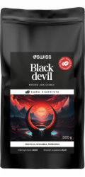 4Swiss čerstvě pražená kávová zrna Swiss Black Devil 500 g