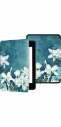 Strado Chytré pouzdro Graphic pro Kindle Paperwhite 1/2/3 (orchidej)