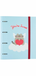 Pusheen Pořadač Pusheen - Pořadač z kolekce Purrfect Love (4 kroužky)