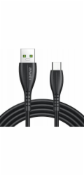 Awei Kabel USB-A - USB-C 1 m černý (CL-115T)