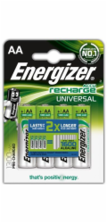 Energizer Dobíjecí univerzální baterie AA / R6 1300mAh 4 ks.