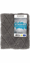Starpak PLYŠOVÁ TAŠKA ŠEDÁ STK PB 6/72 W
