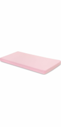 Sensillo Jersey Deluxe růžové prostěradlo 160x80