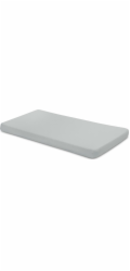 Sensillo Jersey Deluxe šedé prostěradlo 160x80