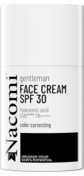Nacomi Hydratační krém na obličej Gentleman SPF30 pro sjednocení tónu pleti 50ml