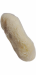 Dedra lešticí hadřík na srst se suchým zipem (vlna) 180 mm