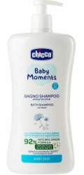 Chicco Baby Moments šampon na tělo a vlasy 0m+ 750ml