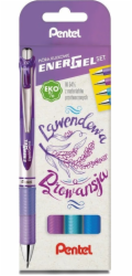 Pentel Gelové pero PENTEL BL77, 4 ks, levandulová barva Provence