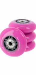 Nils Extreme PU 70x24 82A (4 ks) RŮŽOVÁ + ABEC-7 (8 ks) NILS EXTREME SET