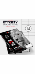 Emerson ETIKETY A4 105X42,4MM 100 LISTŮ ETA4097X424W