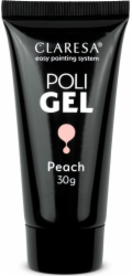 Claresa Gel na nehty CLARESA Poli - broskvový 30g