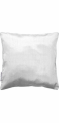 Douceur d`Interieur Povlak na polštář do interiéru 40 x 40 cm SHANA hladký, bílý