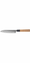 5five Nůž Santoku s bambusovou rukojetí