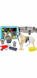 LeanToys Péče o koně + příslušenství + ohrada