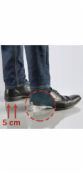 InnovaGoods Silikonové vložky do bot pro zvýšení výšky 5 cm