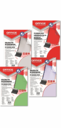 Office Products Kancelářské potřeby Desky na vazbu A4/200m červené