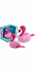 LeanToys Hračka do koupele Flamingo
