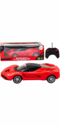 LeanToys Dálkově ovládané sportovní auto RC 1:16 červené