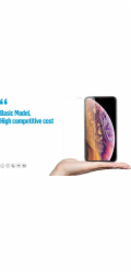 Blueo Tvrzené sklo 5D Mr. Monkey - pro Samsung Galaxy A54 5G černé (Strong Lite)