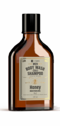 HiSkin Men Whisky 3v1 sprchový gel a šampon na vlasy a vousy - med 330 ml