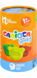 Carioca Pastelky Baby Bears pro děti 1+ 12 kusů (43957) 160-2349