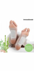 InnovaGoods Bambusové detoxikační náplasti na nohy InnovaGoods 10 kusů