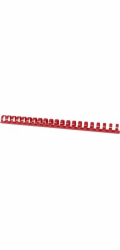 Office Products Kancelářské produkty vazby na hřbety, A4, 22 mm (210 listů), 50 ks, červené