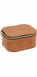 Home Styling Collection Šperkovnice z manšestrové kolekce pro domácí styling, 11,5 x 9,5 x 6 cm