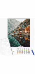 Norimpex Malování podle čísel BRUSHME, 40x50 cm, pohled na Gelstatt, 1 ks.