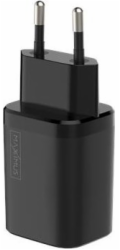 Maxximus Nabíječka MX Carbon 30W PD+QC, USB-A+C, ČERNÁ